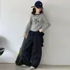 Conjunto de Top con Estampado de Dibujos Animados y Pantalones Anchos para Niñas, Atuendo Casual de Moda 2026 para Niños Mayores