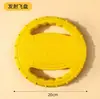 Juguete para perro patito amarillo pequeño, resistente a la masticación, autoentretenido, peluche para gato que alivia el aburrimiento, juguete de nudo, juguete para mascotas al por mayor