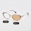 Gafas de Miopía Retro Nuevas de Moda Transfronterizas Europeas y Americanas Ojo de Gato Monturas de Gafas de Moda Personalizadas Gafas de Miopía