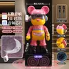 Enfeites Grandes de Chão de Anjo Pintado à Mão e Urso Legal Classe de Luxo Acessível Decoração para Sala de Estar de Casa com Lâmpada de Céu Estrelado