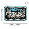 Patch Bordado Turquesa Boêmio Decoração Xadrez de Cowboy Ocidental Patch de Emblema Bordado para Roupa Bolsa