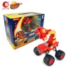 Juguetes de Coche de Carreras Originales Speed Whirlwind Racing Team Robot Transformable de Aleación Monstruo de Carreras Regalo para Niños