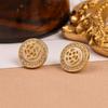 Novos brincos de orelha de camélia em prata S925 da moda, elegantes e requintados, para celebridades da internet, brincos C029