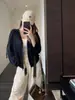 Cardigan Protector Solar con Capucha Ligero Estilo Perezoso Coreano Camisa Fresca para Aire Acondicionado Holgada Adelgazante para Mujer Verano Nuevo H062504