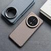 Para Huawei Mate70Pro Funda de Teléfono con Patrón de Fibra de Carbono Mate Mate60pro Funda Protectora de Alta Gama Resistente a Caídas