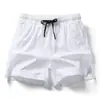 Shorts Holgados de Verano para Hombre de Seda de Hielo, Pantalones Cortos Casuales Delgados de Secado Rápido para Correr, Deportes, Fitness, Tres Cuartos para Hombre