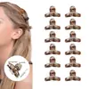 Set Versátil Mini Cruz de 12 Piezas Pinzas Pequeñas Pinzas Pequeñas Pinzas Laterales para el Cabello Pinzas de Personalidad para el Flequillo