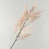 Flor Artificial Flor de Neve Ramo Único Estilo Ins Transfronteiriço Flor Falsa Aveludada Decoração de Salão de Casamento Cor de Outono