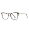Gafas TR90 antiazules 2223, montura óptica transfronteriza de moda para damas, primavera, comercio exterior, espejo plano, alta calidad, en stock