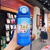 Taza Aislada de Zootopia para Niños, Taza de Agua Portátil Linda con Popote para Estudiantes, Taza de Doble Uso de Acero Inoxidable para Deportes al Aire Libre