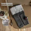 Invierno Nuevo Estilo Forro de Polar Engrosado Cálido Cortavientos Mono para Niñas 10A Antibacteriano Color Sólido Versátil Calcetines Infantiles Venta al por Mayor