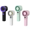 2026 Novo Modelo Ventilador Infantil USB Gravado ao Ar Livre Mini Portátil Recarregável Presente Ventilador de Mão de 100 Velocidades