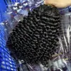 Peluca de Cabello Humano Trenzado de Ganchillo Cabello Real Peluca de Cabello Humano para Cabeza Completa Cabello Humano Transfronterizo Europeo y Americano