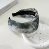 Faixa de Cabeça Larga de Lã Retrô Outono e Inverno para Mulheres, Luxo Acessível de Alta Qualidade, Cor Lisa, Faixa de Cabeça Versátil de Topo Alto, Acessórios de Cabelo para Lavar o Rosto para Mulheres