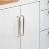 Maçaneta Moderna Minimalista Preta para Porta de Armário Americano Levemente Luxuosa Dourada Nórdico Levemente Luxuosa Maçaneta de Porta de Armário Dourada Guarda-roupa Dourado