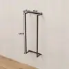Estante para Guardar Esterillas de Yoga Estante de Pared Organizador para Colgar en la Pared del Hogar Equipo de Fitness Estante de Exhibición de Múltiples Niveles Power