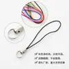 Cordão para Celular de Anel Duplo Personalizado 100 Cores Pingente de Boneca Corda de Poliéster Acessórios de Joias DIY Materiais Artesanais