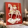 Deus da Riqueza Pintura de Pérolas DIY Pintura Diamante Manual Ornamento Criativo Pintura Decorativa Presente para Amigos Decoração de Mesa de Casamento