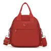 2026 Nueva Mochila Multifuncional para Mujer Ligera de Lona Bolso de Hombro Único Cruzado Bolso de Pecho Bolso de Mano con Sensación Simple de Alta Gama