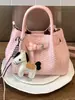 Moda transfronteriza 2026 primavera nuevo bolso de mano casual personalizado simple bolso cubo moderno bolso de hombro cruzado