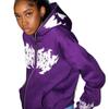 Sudadera con Capucha Holgada con Cremallera Completa para Hombre y Mujer con Estilo Urbano Y2K Americano, Letra Hip Hop, Estampado Espuma Fantasma