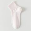 Calcetines de primavera y verano para mujer ligeros transpirables macarrón boca ancha suelta hermana gorda no aprietan los pies costuras sin hueso calcetines de media pantorrilla