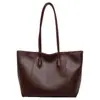 2026 Bolso de Hombro Vintage Versátil Nuevo para Mujer, Gran Capacidad de Cuero de Cera de Abeja Casual para Viajes