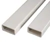 Apertura de Molde Tubo Cuadrado de Plástico Personalizado Perfil de Extrusión de Tubo de PVC Tubo Cuadrado ABS Accesorios de Tira para Puerta Ranuras para Puertas y Ventanas
