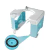 Cadeira de Banheiro Agachamento para Sentar para Uso Doméstico, Assento de Vaso Sanitário Dobrável, Cadeira de Banheiro Simples para Idosos, E-commerce Transfronteiriço