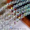 Bolas de Flor de 8 mm Cristal K9 Cuentas de Cristal 64 Facetas Cuentas Accesorios para Joyería DIY Hechos a Mano Pulsera Collar Lote al por Mayor