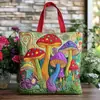 Bolso de Mano con Estampado de Moda Trendy para Mujer Bolso de Hombro Bolso Tote Acolchado Nuevo Producto Transfronterizo 3D Temu Amazon