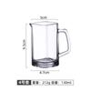 Separador de licor de vidrio doméstico con asa cuchara para vino copa para vino blanco jarra para vino con escala copa justa para restaurante