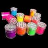 Polvo fluorescente transfronterizo de 12 colores, 10 ml, para sombra de ojos, uñas, purpurina, lentejuelas, material epoxi de cristal.