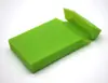 Cinzeiro de Silicone Transfronteiriço, Resistente a Altas Temperaturas, Formato Quadrado Criativo, Antiderrapante Doméstico, Copo Cinzeiro de Fabricante, Porta-Cigarros Pronto