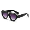 Gafas de sol de moda para chicas sexys, estilo hip hop, personalizadas, con montura gruesa, 5494, estilo sapo, exageradas, con protección UV, para fotos callejeras.