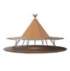 Chapéu de Palha Grande Indiano Tipi Pirâmide Restaurante Acampamento de Luxo Selvagem Estilo Camping Exposição Área Cênica Barraca ao Ar Livre Customização
