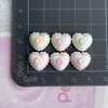 Mini Brillo Corazón Estrella de Cinco Puntas Fresa Resina Inglesa Accesorios Arte de Uñas Pasador de Pelo Accesorios para el Cabello Materiales para Joyería DIY Lote
