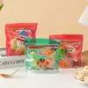 1 de junio Bolsa con Cierre de Caricatura Infantil Copo de Nieve Dulce Crujiente Bolsa para Empaque de Bocadillo Souvenir Bolsa Selladora para Regalo de Galletas