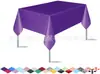Amazon Comercio Electrónico Mantel de Plástico Liso Personalizado Grosor Extra Impermeable y Resistente al Aceite Mantel de Plástico Desechable Disponible en Múltiples Colores