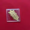 Adesivo de Celular Shuibeicai Ouro 999 Ouro Puro Princesa Por Favor Enriqueça Gato da Sorte Folha de Ouro Puro Venda Direta da Fábrica