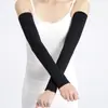 Mangas Delgadas de Terciopelo Alemán para Hombres y Mujeres en Habitaciones con Aire Acondicionado para Proteger Muñecas, Articulaciones del Codo y Brazos para Mantenerse Caliente en Primavera y Verano