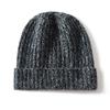 Nuevo Gorro de Cachemira Grueso Unisex Otoño/Invierno 2025 Moda Versátil Gorro de Lana Tejida para la Cabeza con Protección para los Oídos