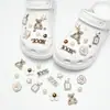 Amuletos para Zapatos Croc, Accesorios para Mujer, Clips para Zapatos DIY, Decoraciones 3D con Pedrería, Clips Desmontables, Estilo de Moda de Influencers