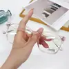 Maquillaje Natural Estilo Coreano Moda Monturas Anti Luz Azul Gafas Anti Luz Azul para Hombres y Mujeres Estudiantes Oficina Gafas de Alta Definición Sin Receta en Stock