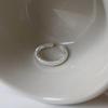 Anillo Geométrico Minimalista para Mujer, Versátil y de Moda, Anillo Abierto Brillante para el Día a Día, Anillo de Dedo Índice Moderno