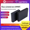 Placa de Polietileno de Ultra Alto Peso Molecular Contendo Boro para Blindagem contra Radiação de Nêutrons, Personalização de Placa de Blindagem Uhmwpe de Carboneto de Boro