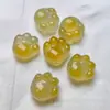 Acessórios de Pingente Doce de Ágata Natural, Pingente de Ágata Fatia de Laranja Cor de Mel, Produtos de Jade, Fornecimento Atacado para Transmissão ao Vivo