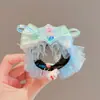 Diadema de Corona de Princesa para Niñas, Peinado de Moño Infantil, Pasador de Pedrería para Niña Pequeña, Sujetador de Cola de Caballo para Niñas para la Parte Posterior de la Cabeza