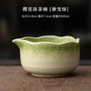 Conjunto de Batedor de Matcha Flor de Cerejeira Estilo Japonês Cerâmica Quatro Peças Ferramentas de Chá Pincel de Chá Xícara de Chá Colher de Chá Acessórios para Cerimônia do Chá