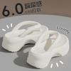 Pantuflas de Playa de Verano para Mujer Chanclas de Suela Gruesa para Uso Exterior Chanclas Antideslizantes de Suela Blanda Aumentada